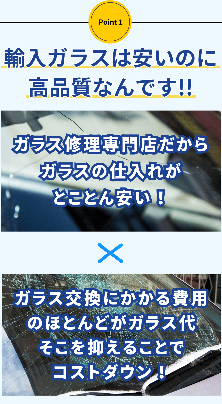 SPヒビ割れ、キズ・破損、交換・修理